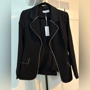 Petal & Pup Shiloh Crystal Embellished Blazer